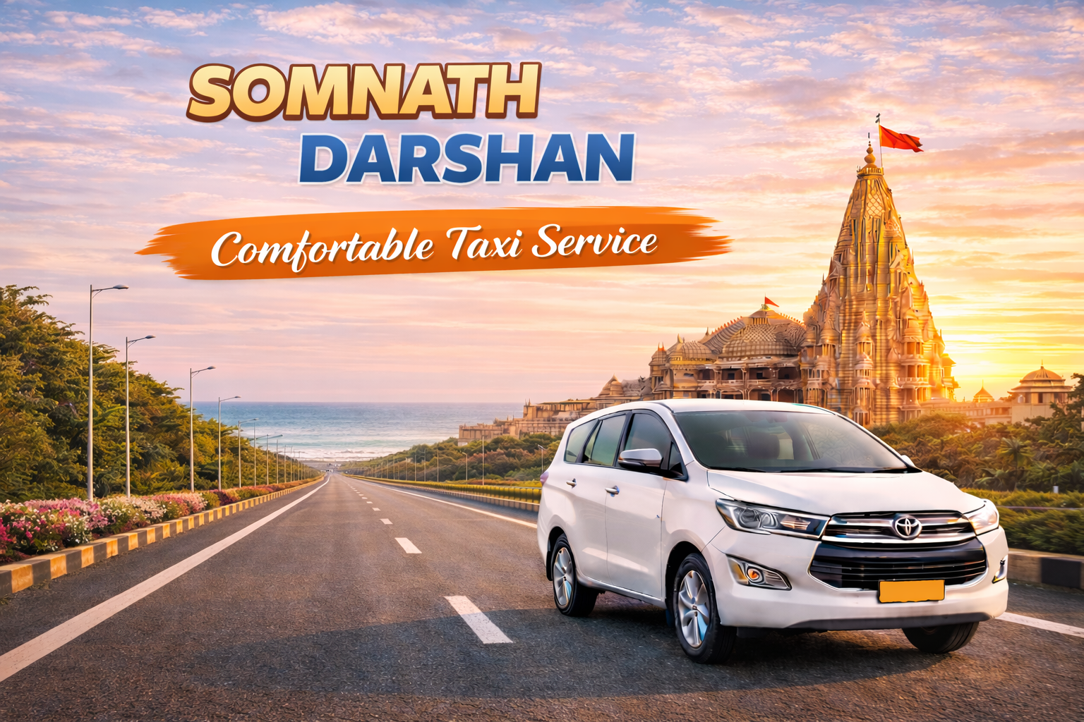Somnath Darshan Local Trip – Temple Sightseeing Route & Taxi Booking Guide
